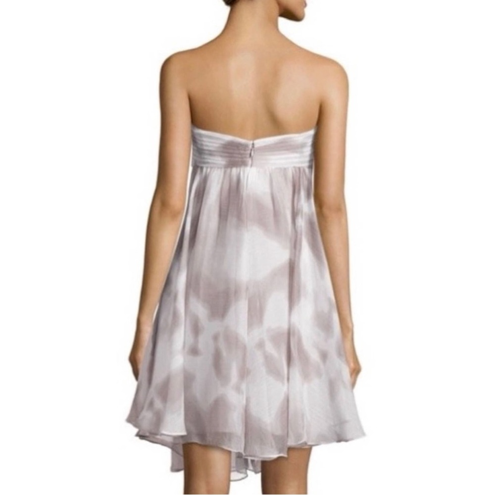 Halston Heritage Strapless Ruffled Sweetheart Dre… - image 2